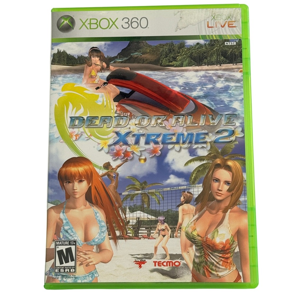 Dead or Alive Xtreme 2 Xbox 360 2006 CIB Complete w/ Manual Tecmo NTSC